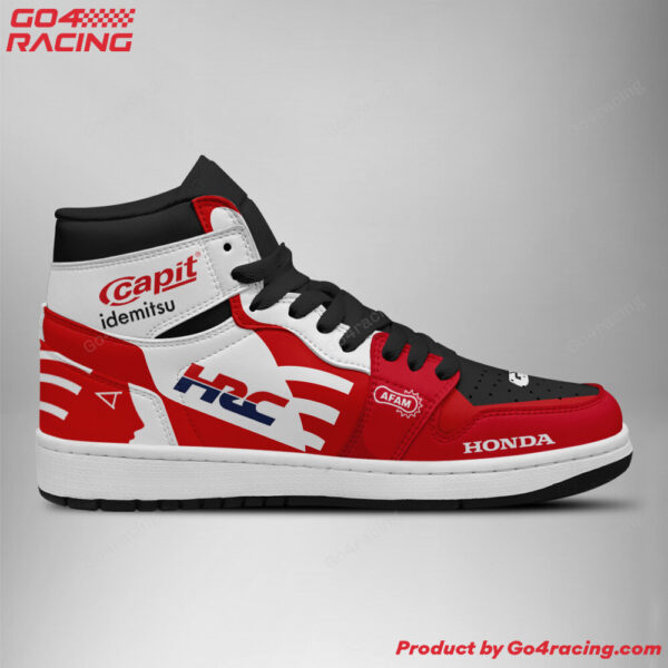 Tubopro Ducati Racing Factory AJ1 High Sneakers Shoes For Men And Women - Image 3