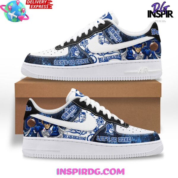 Tubopro Duke Blue Devils Air Low-Top Sneakers Shoes For Men And Women - Image 2