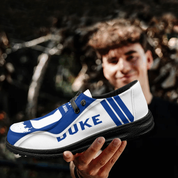 Tubopro Duke Blue Devils Hey Dude Shoes For Men And Women - Image 4