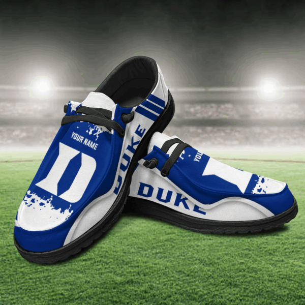 Tubopro Duke Blue Devils Hey Dude Shoes For Men And Women - Image 2