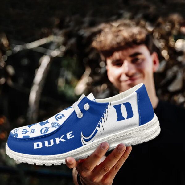 Tubopro Duke Blue Devils Hey Dude Shoes For Men And Women - Image 3