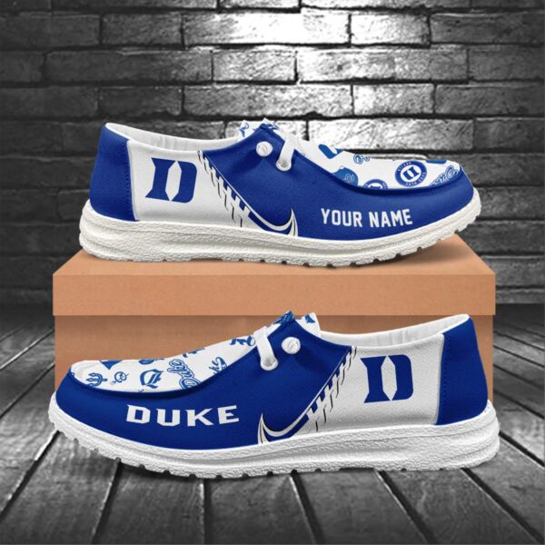 Tubopro Duke Blue Devils Hey Dude Shoes For Men And Women - Image 5