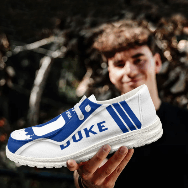 Tubopro Duke Blue Devils Hey Dude Shoes For Men And Women - Image 3