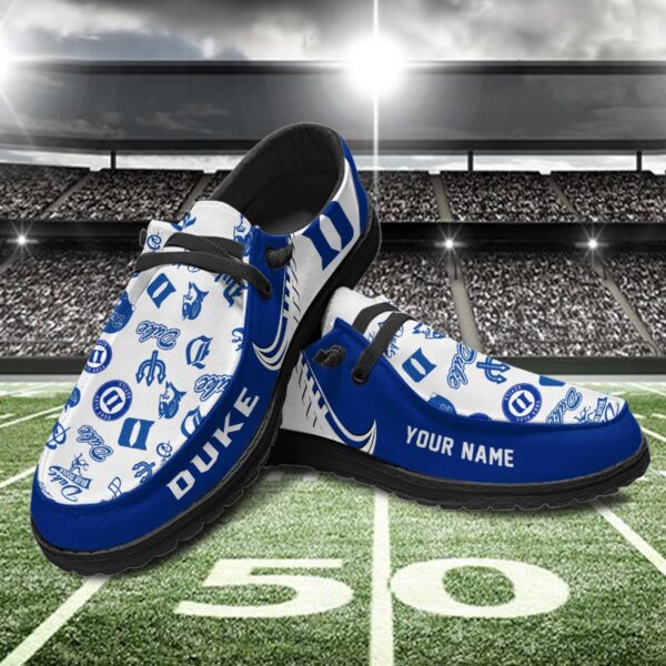 Tubopro Duke Blue Devils Hey Dude Shoes For Men And Women - Image 2