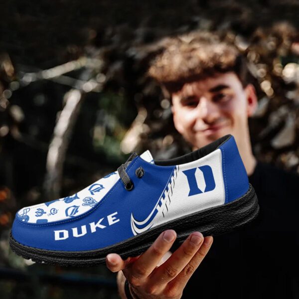 Tubopro Duke Blue Devils Hey Dude Shoes For Men And Women - Image 4