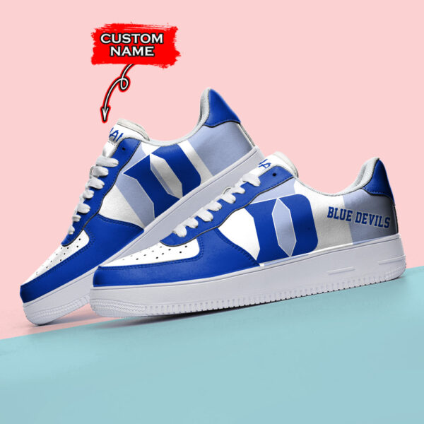 Tubopro Duke Blue Devils NCAA Air Low-Top Sneakers Shoes For Men And Women - Image 3