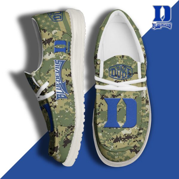 Tubopro Duke Blue Devils Personalized Hey Dude Shoes For Men And Women