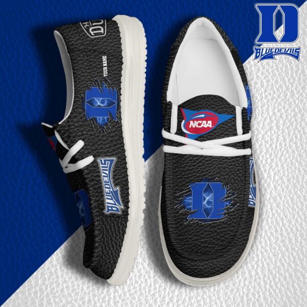 Tubopro Duke Blue Devils Personalized Hey Dude Shoes For Men And Women