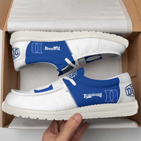 Tubopro Duke Blue Devils Personalized Hey Dude Shoes For Men And Women - Image 3