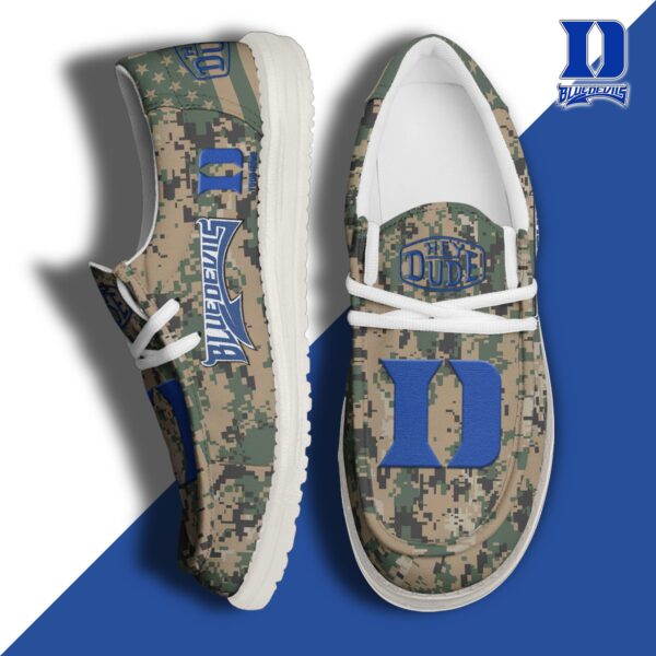 Tubopro Duke Blue Devils Personalized Hey Dude Shoes For Men And Women