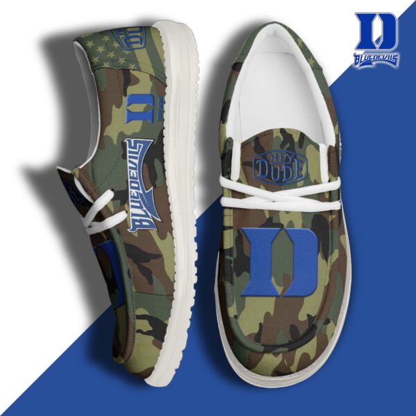 Tubopro Duke Blue Devils Personalized Hey Dude Shoes For Men And Women