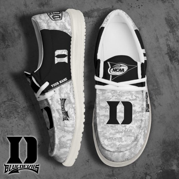 Tubopro Duke Blue Devils Personalized Hey Dude Shoes For Men And Women