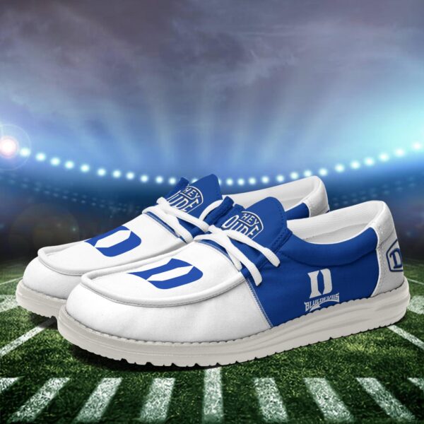 Tubopro Duke Blue Devils Personalized Hey Dude Shoes For Men And Women - Image 4