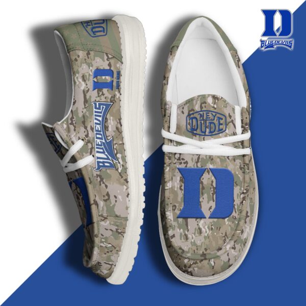 Tubopro Duke Blue Devils Personalized Hey Dude Shoes For Men And Women