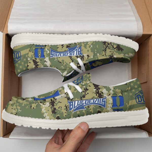 Tubopro Duke Blue Devils Personalized Hey Dude Shoes For Men And Women - Image 2