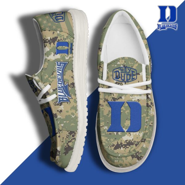Tubopro Duke Blue Devils Personalized Hey Dude Shoes For Men And Women