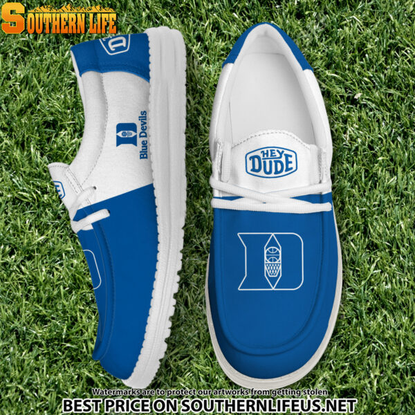 Tubopro Duke Blue Devils Personalized Hey Dude Shoes For Men And Women