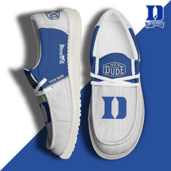 Tubopro Duke Blue Devils Personalized Hey Dude Shoes For Men And Women