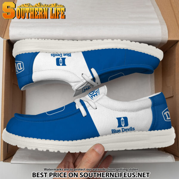 Tubopro Duke Blue Devils Personalized Hey Dude Shoes For Men And Women - Image 3