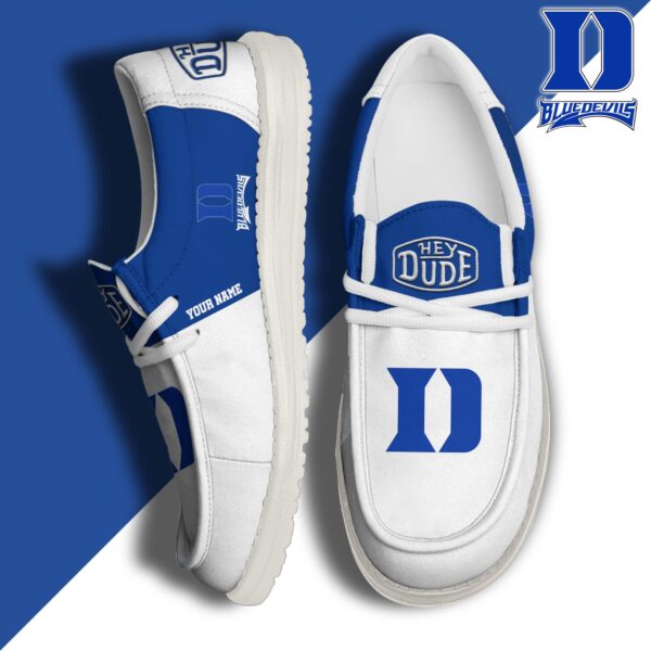Tubopro Duke Blue Devils Personalized Hey Dude Shoes For Men And Women