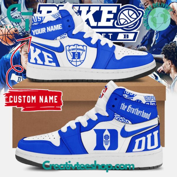 Tubopro Duke Blue Planet The Brotherhood AJ1 High Sneakers Shoes For Men And Women