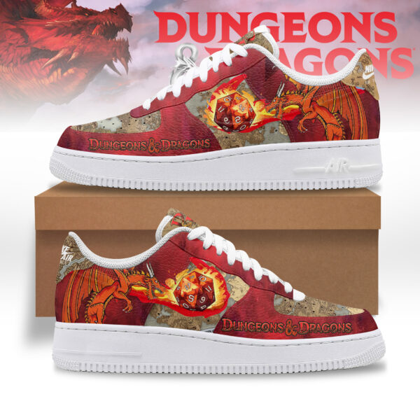 Tubopro Dungeons & Dragons Air Low-Top Sneakers Shoes For Men And Women