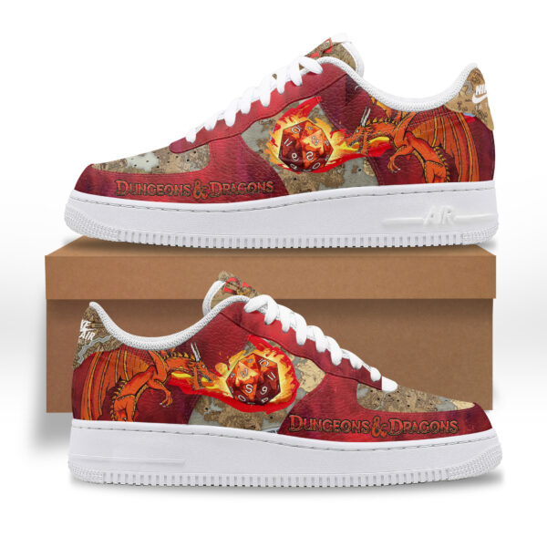 Tubopro Dungeons & Dragons Air Low-Top Sneakers Shoes For Men And Women - Image 2