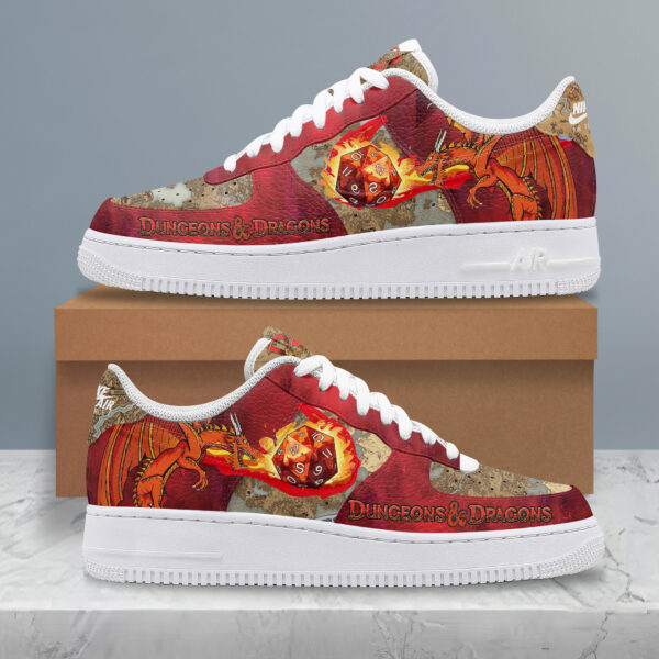 Tubopro Dungeons & Dragons Air Low-Top Sneakers Shoes For Men And Women - Image 3