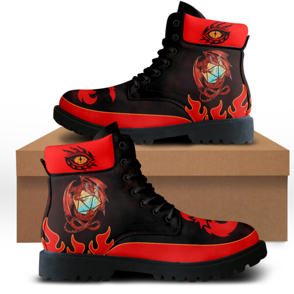 Tubopro Dungeons & Dragons AJ1 High Sneakers Shoes For Men And Women