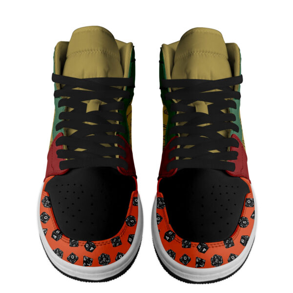 Tubopro Dungeons & Dragons AJ1 High Sneakers Shoes For Men And Women - Image 2