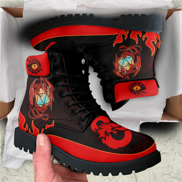 Tubopro Dungeons & Dragons AJ1 High Sneakers Shoes For Men And Women - Image 2