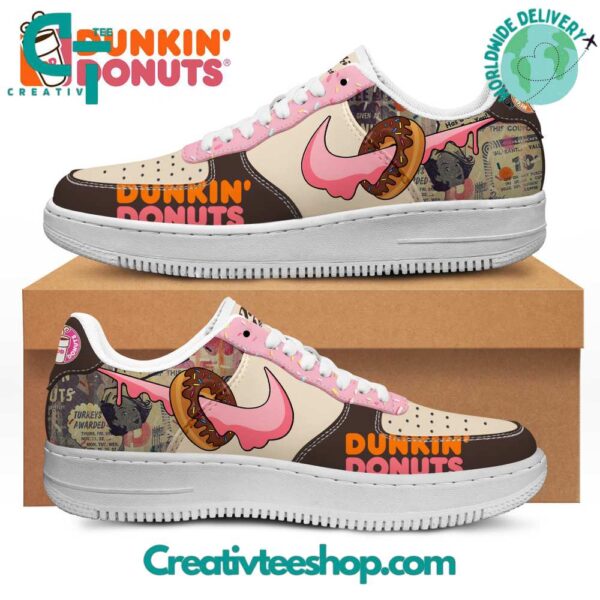 Tubopro Dunkin Donuts Air Low-Top Sneakers Shoes For Men And Women