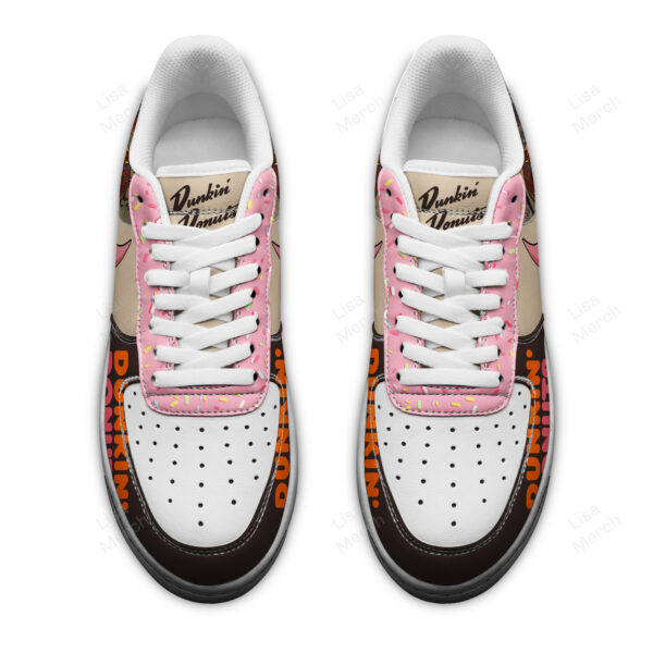 Tubopro Dunkin Donuts Air Low-Top Sneakers Shoes For Men And Women - Image 2