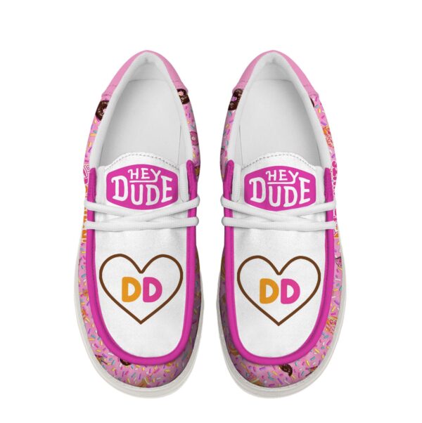 Tubopro Dunkin Donuts Personalized Hey Dude Shoes For Men And Women - Image 3
