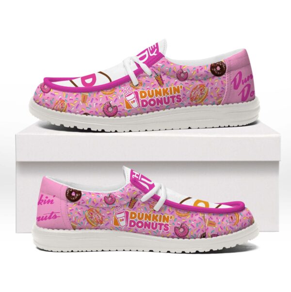 Tubopro Dunkin Donuts Personalized Hey Dude Shoes For Men And Women - Image 2