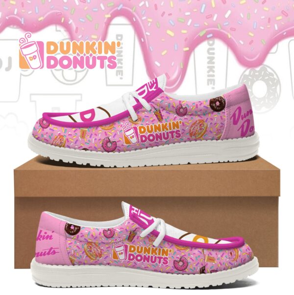 Tubopro Dunkin Donuts Personalized Hey Dude Shoes For Men And Women