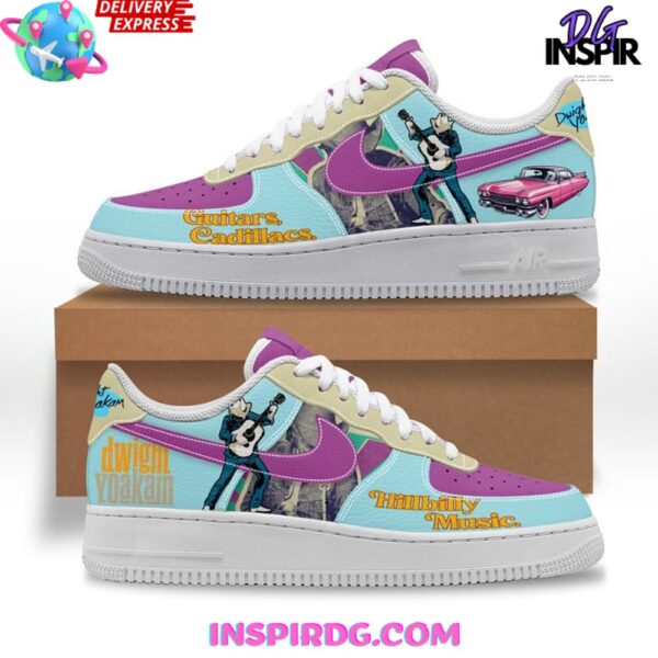 Tubopro Dwight Yoakam Air Low-Top Sneakers Shoes For Men And Women - Image 2