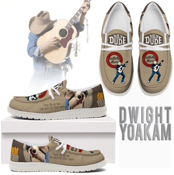 Tubopro Dwight Yoakam Personalized Hey Dude Shoes For Men And Women