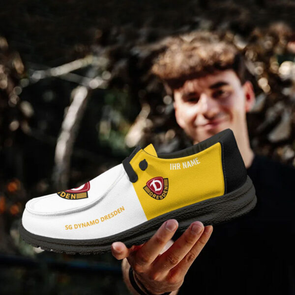 Tubopro Dynamo Dresden Personalized Hey Dude Shoes For Men And Women - Image 4