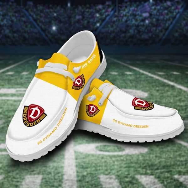Tubopro Dynamo Dresden Personalized Hey Dude Shoes For Men And Women