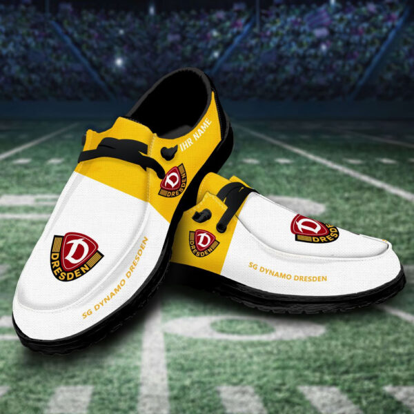 Tubopro Dynamo Dresden Personalized Hey Dude Shoes For Men And Women - Image 3