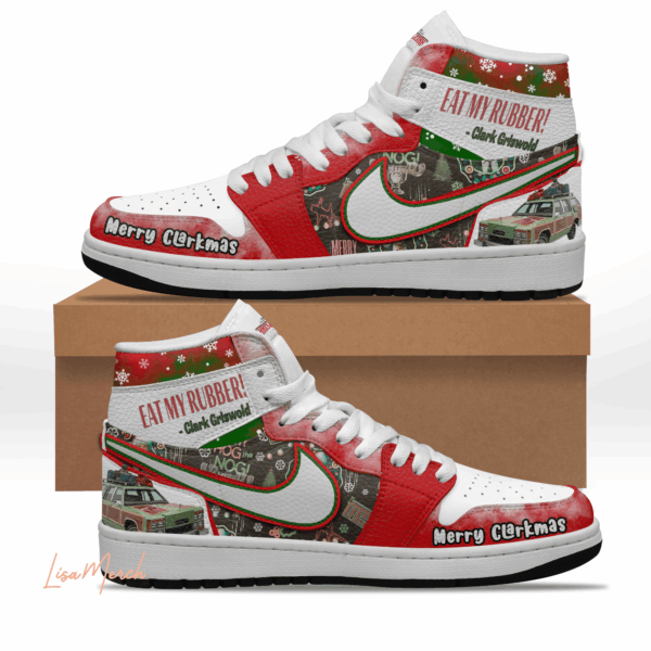 Tubopro Eat My Rubber AJ1 High Sneakers Shoes For Men And Women - Image 2