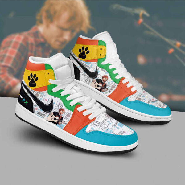 Tubopro Ed Sheeran AJ1 High Sneakers Shoes For Men And Women