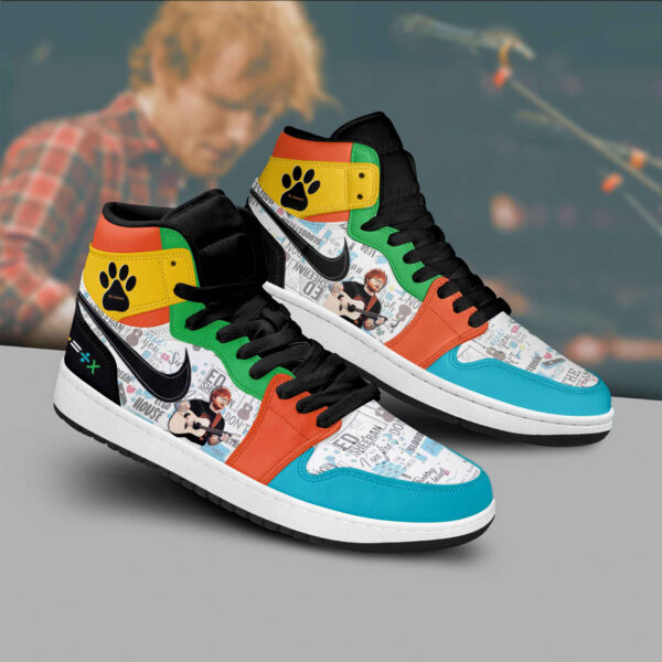 Tubopro Ed Sheeran AJ1 High Sneakers Shoes For Men And Women