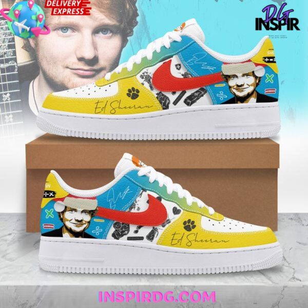 Tubopro Ed Sheeran Christmas Air Low-Top Sneakers Shoes For Men And Women