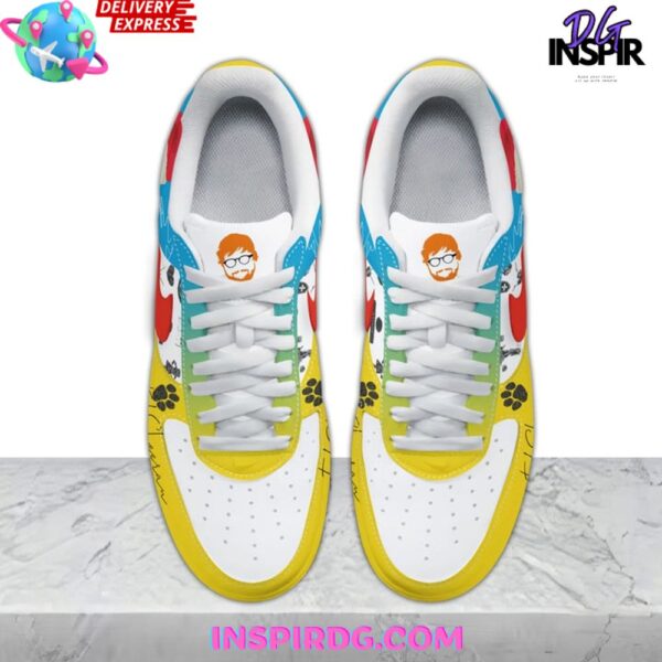 Tubopro Ed Sheeran Christmas Air Low-Top Sneakers Shoes For Men And Women - Image 3