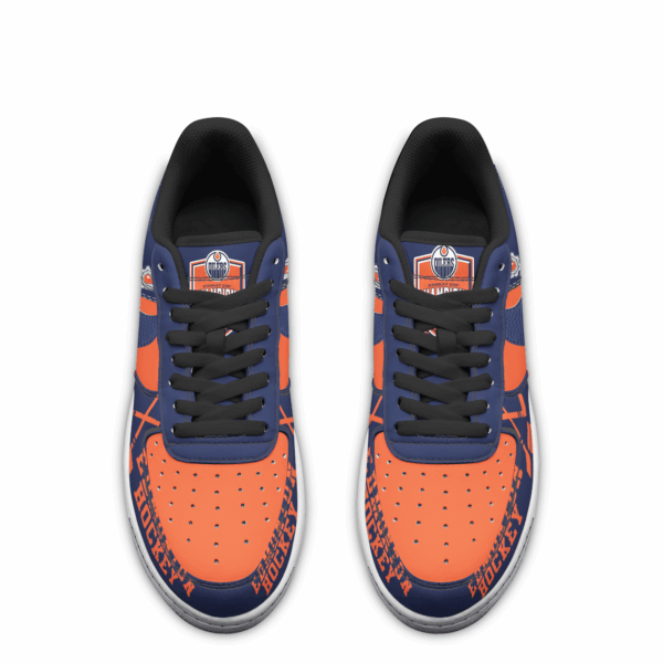 Tubopro Edmonton Oilers Air Low-Top Sneakers Shoes For Men And Women - Image 2