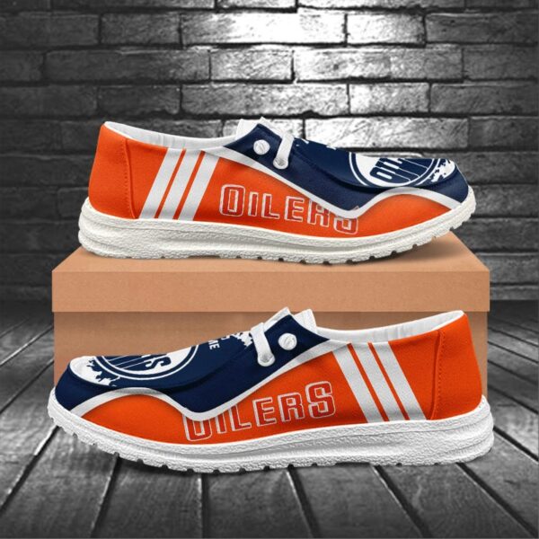 Tubopro Edmonton Oilers Hey Dude Shoes For Men And Women - Image 5