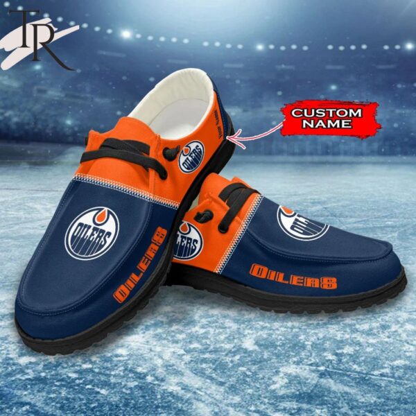 Tubopro Edmonton Oilers Personalized Hey Dude Shoes For Men And Women