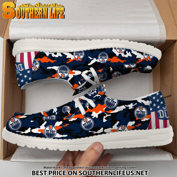Tubopro Edmonton Oilers Personalized Hey Dude Shoes For Men And Women - Image 4